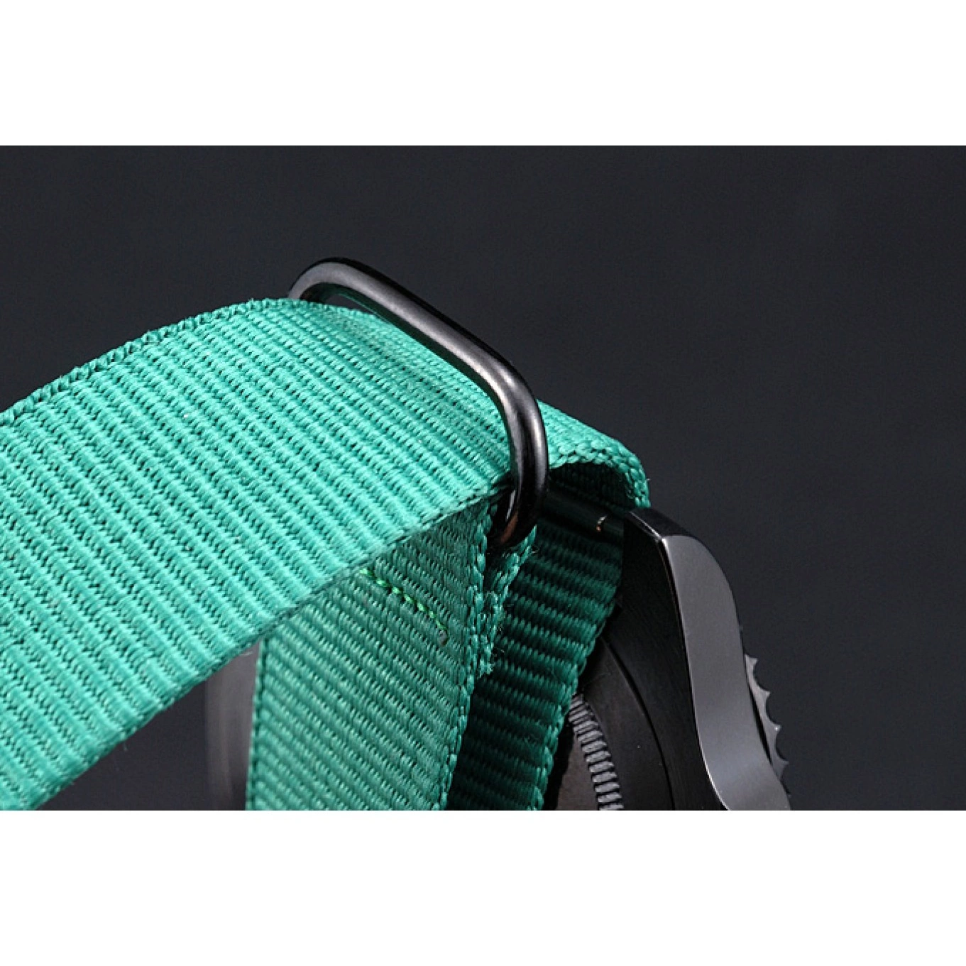 Aaa replica Rolex Strap Nylon Stealth Submariner Green 622009 0607